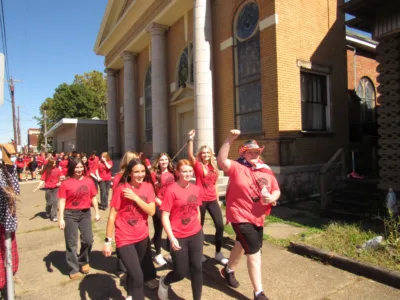 Bellaire High School students walk to reduce mental health stigma